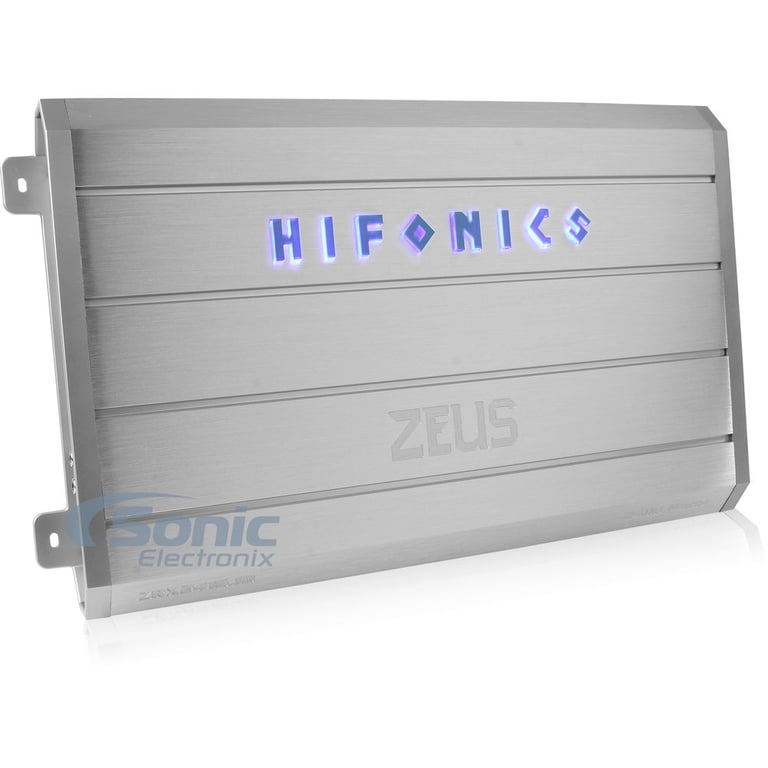 Hifonics Zeus ZRX1216.1D + Complete 4 AWG Amp Kit Image 3