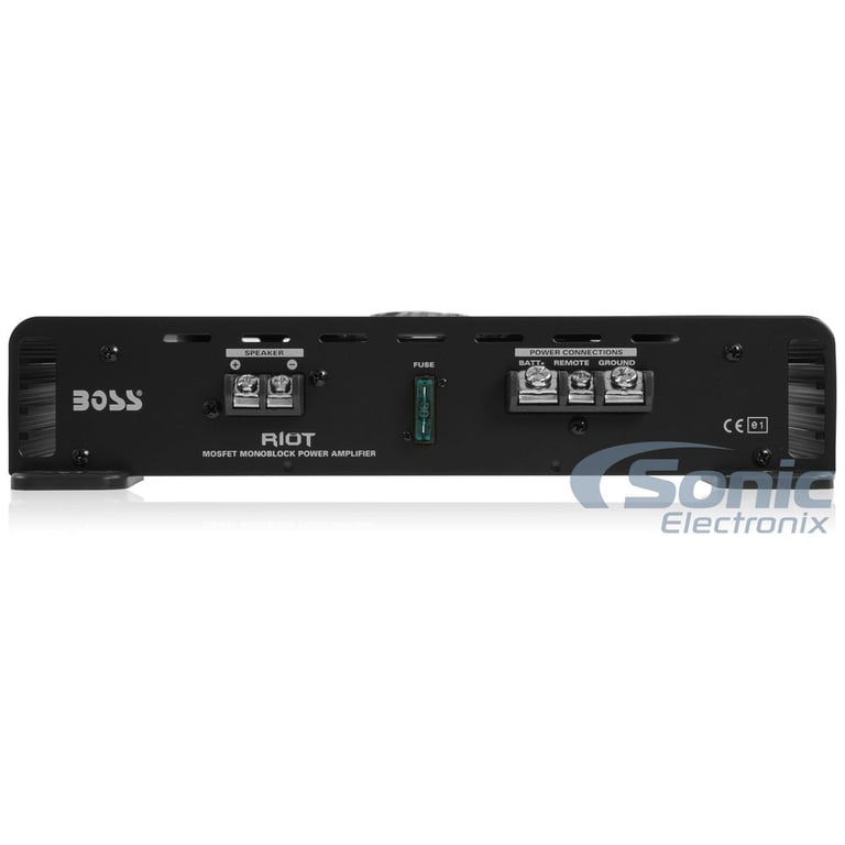 Boss R1100M Amplifier + Complete 8 AWG Amp Kit Image 6