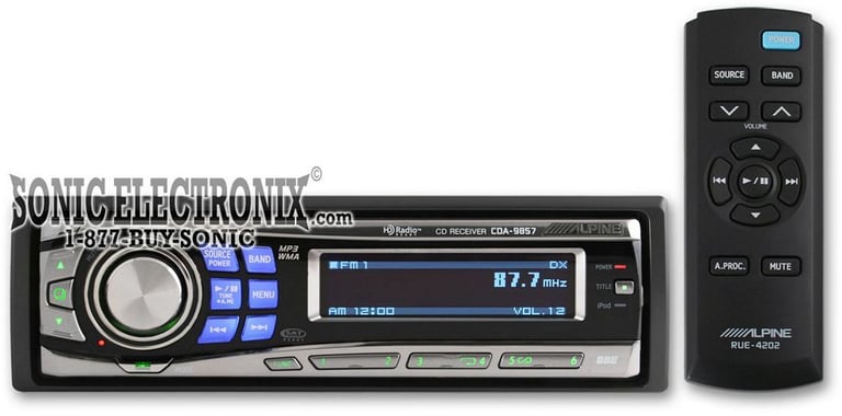 Alpine CDA-9857 Image 1