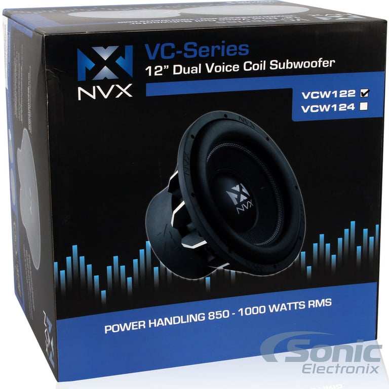 NVX VCW122 with Sealed Enclosure and Speaker Wire Image 9