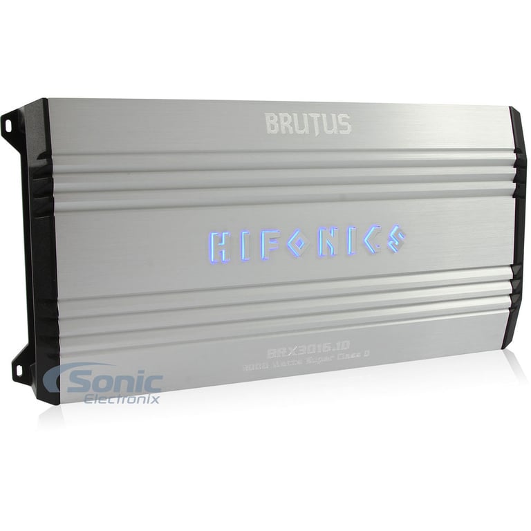Hifonics Brutus BRX3016.1D 3000 Watt RMS Amplifier + FREE Premium Amp Kit Image 3