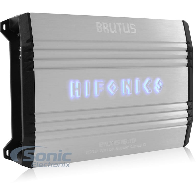 Hifonics Brutus BRX1516.1D 1500 Watt RMS Amplifier + FREE Premium Amp Kit Image 3