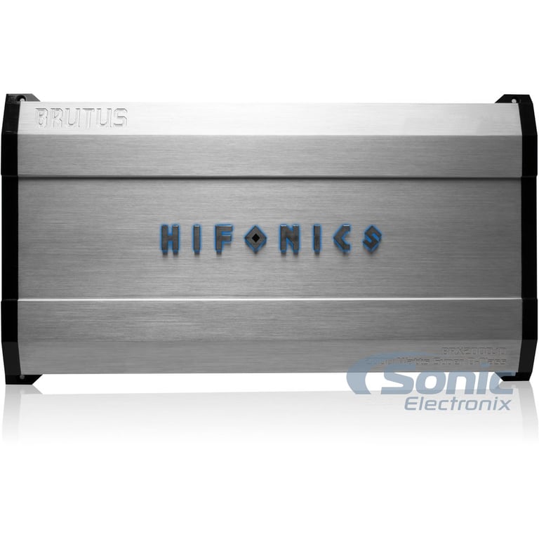 Hifonics Brutus BRX2000.1D 2000 Watt RMS + Premium 4 Gauge Amp Kit Image 5