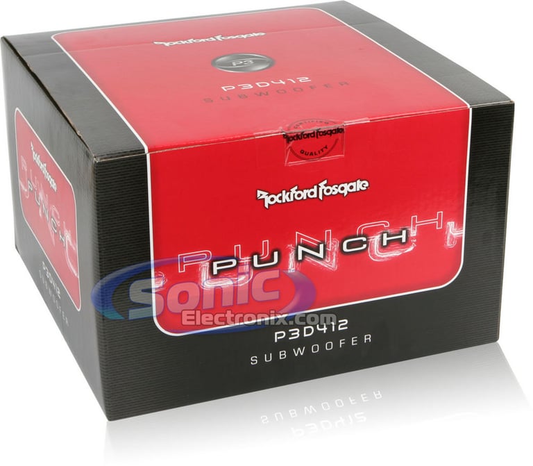 Rockford Fosgate Punch P3SD412 Shallow-mount (Open Box) Image 18