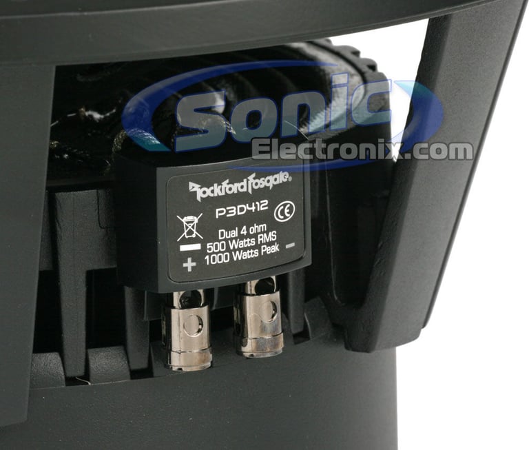 Rockford Fosgate Punch P3SD412 Shallow-mount (Open Box) Image 15