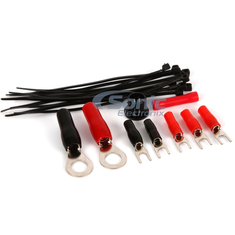 Boss R1100M Amplifier + Complete 8 AWG Amp Kit Image 17