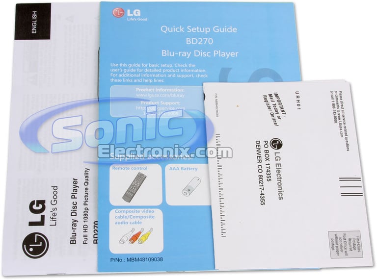 LG BD270 Open Box (Used for Pictures) Image 18