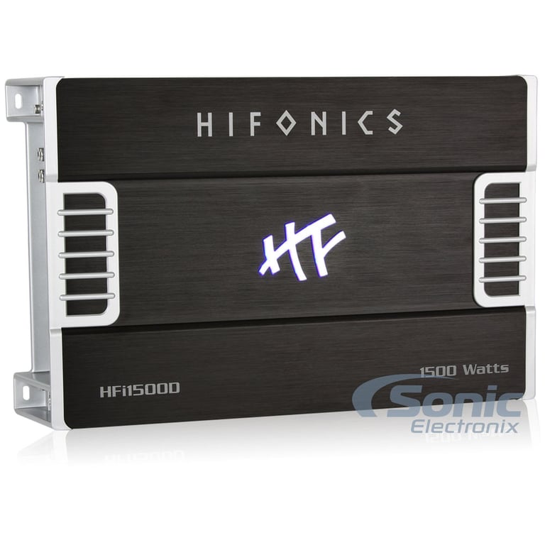 Hifonics HFi1500D 1500W RMS Amplifier + Complete 4 AWG Amp Wiring Kit Image 4