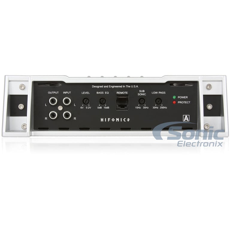 Hifonics HFi1500D 1500W RMS Amplifier + Complete 4 AWG Amp Wiring Kit Image 7