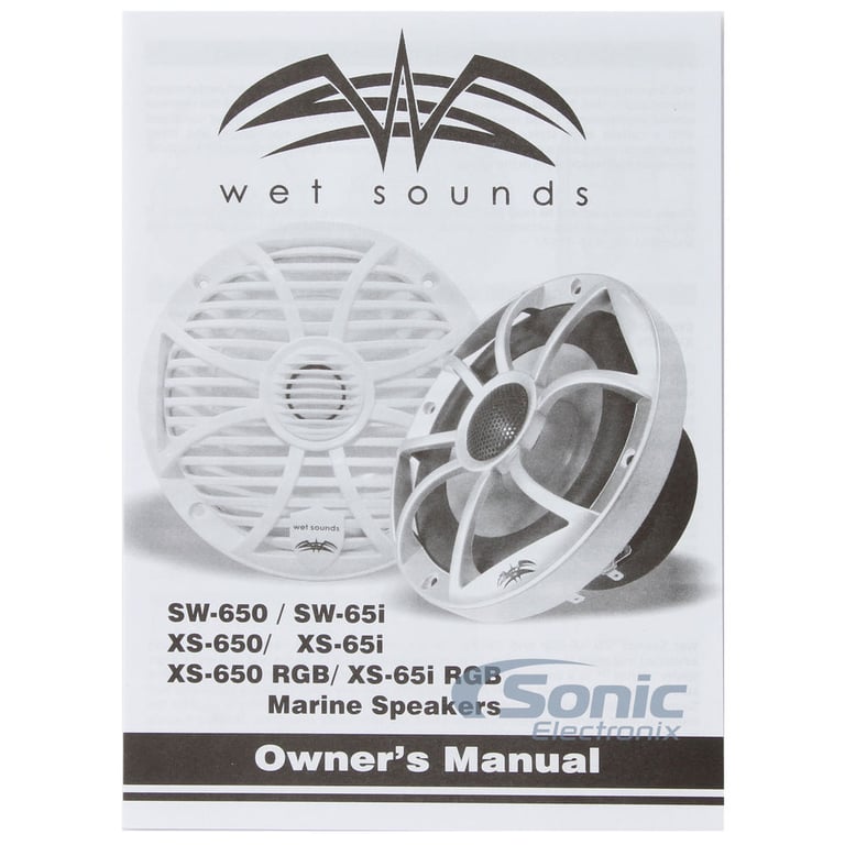 Wet Sounds XS-65i-S-RGB Silver Image 8