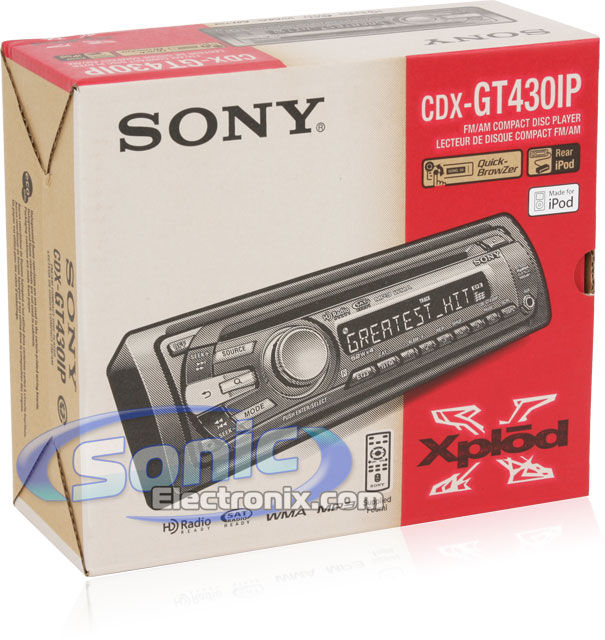 Sony CDX-GT430IP Open Box Image 13