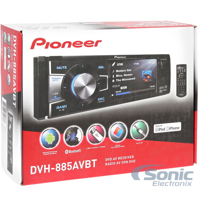 Pioneer DVH-885AVBT - Open Box, Good Condition (Used) Image 6