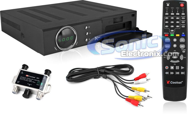 Coolsat 6000 Premium (BLACK) Open Box Image 9
