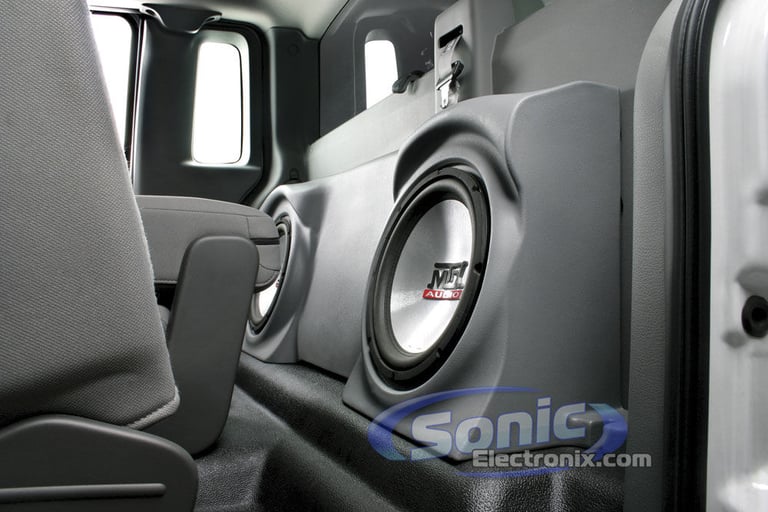 MTX Audio Thunderform F150R04G24A-T45 (Gray, Amplified) Image 2