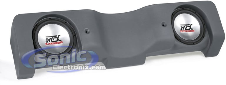MTX Audio Thunderform NTTNK04C20A-T45 (Charcoal, Amplified) Image 1