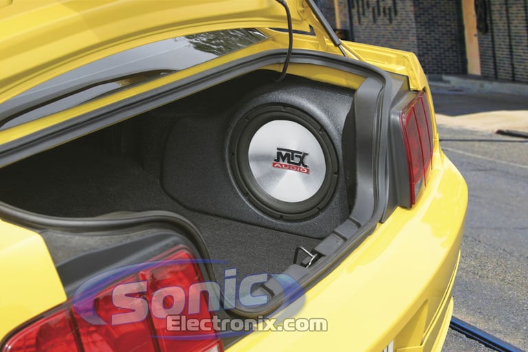 MTX Audio Thunderform FMUST05D12A-T45 (Dark Granite, Amplified) Image 3