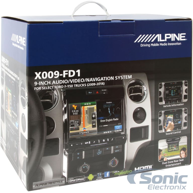 Alpine X009-FD1 Restyle System Image 11