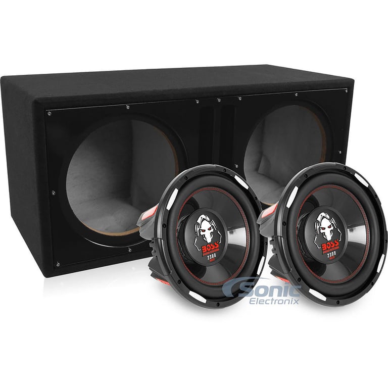 (2) Boss P126DVC with Ported Enclosure Image 1