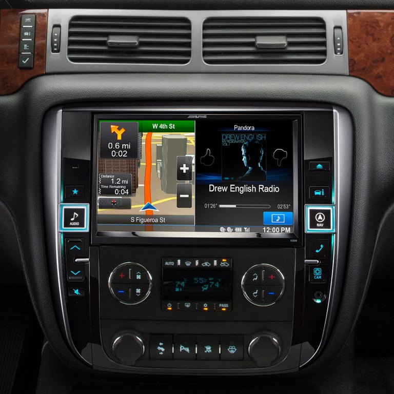 Alpine X009-GM In-Dash Restyle System Image 1