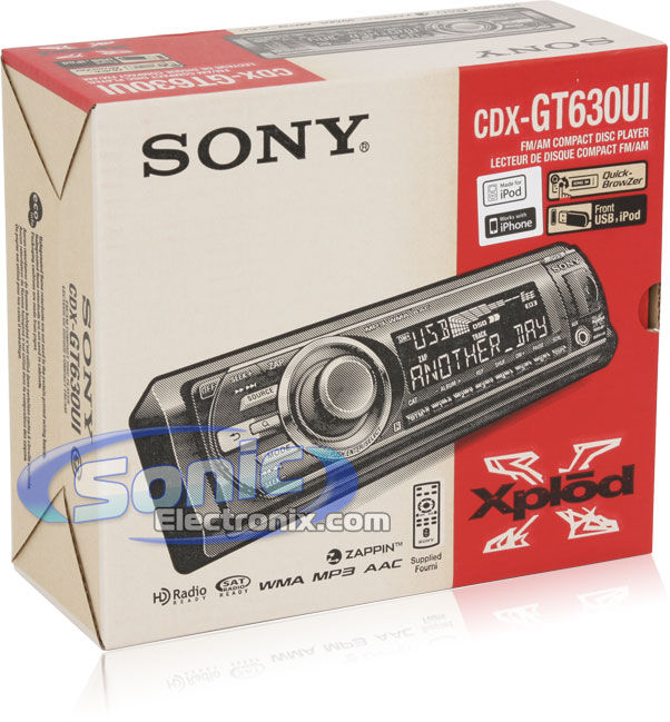 Sony CDX-GT630UI Image 7