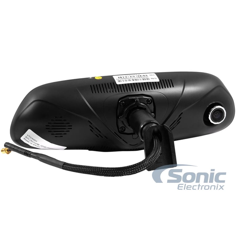 Rear View Mirror DVR Monitor w/ Google Navigation and Remote GPS Tracker Image 2