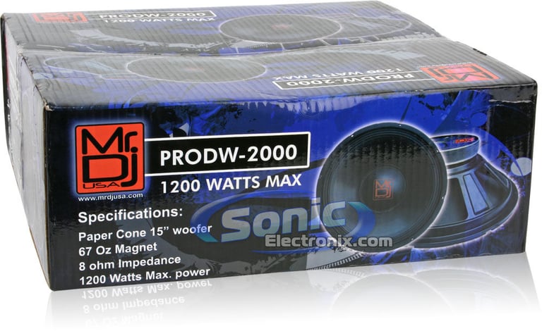 Mr. DJ PRODW-2000 Image 4