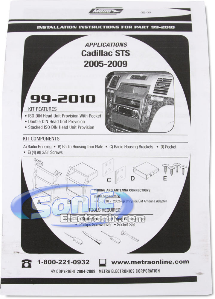 Metra 99-2010 Dash Kit Image 2