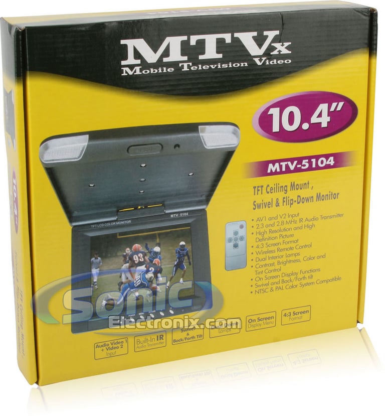 Mobile Television Video  MTV-5104 (Beige) Image 5