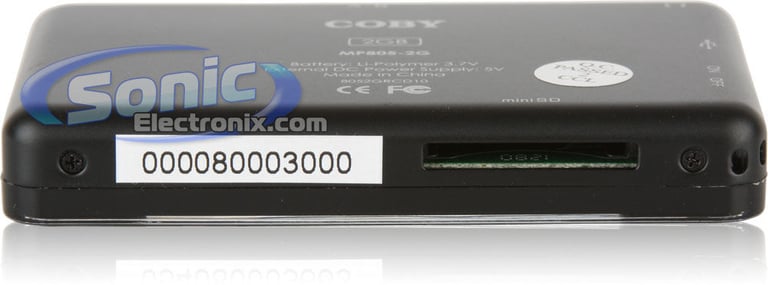 Coby MP-8052G Image 5