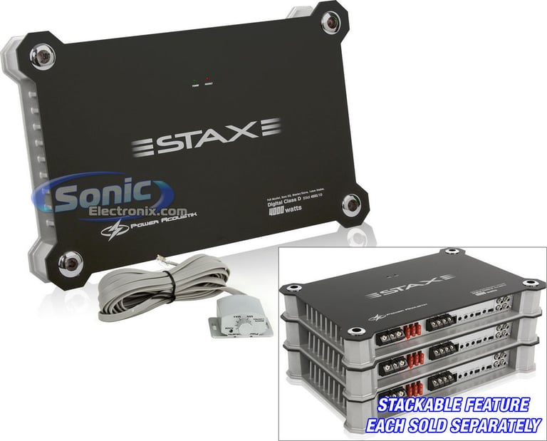 Power Acoustik STAX 4000/1D (STAX4000/1D) Image 1