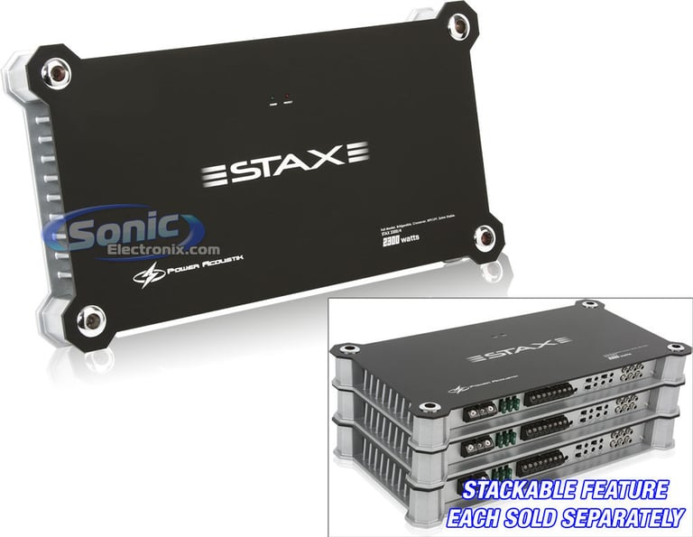 Power Acoustik STAX 2300/4 (STAX2300/4) Factory Refurbished Image 1