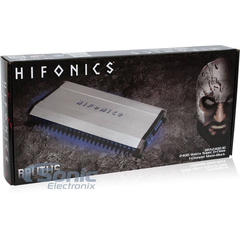 Hifonics BRX2400.1D (Brutus BRX-2400.1D) OPEN BOX COMPLETE Image 8