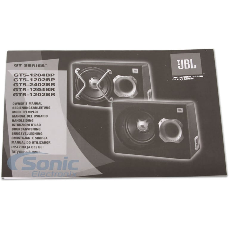 JBL GT5-1202BR Open Box Complete Image 10