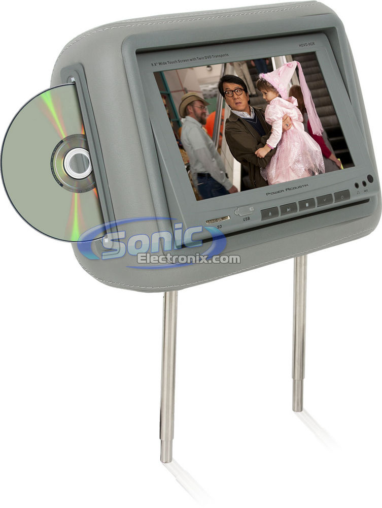 Power Acoustik HDVD-9GR (Gray) R/B Image 2