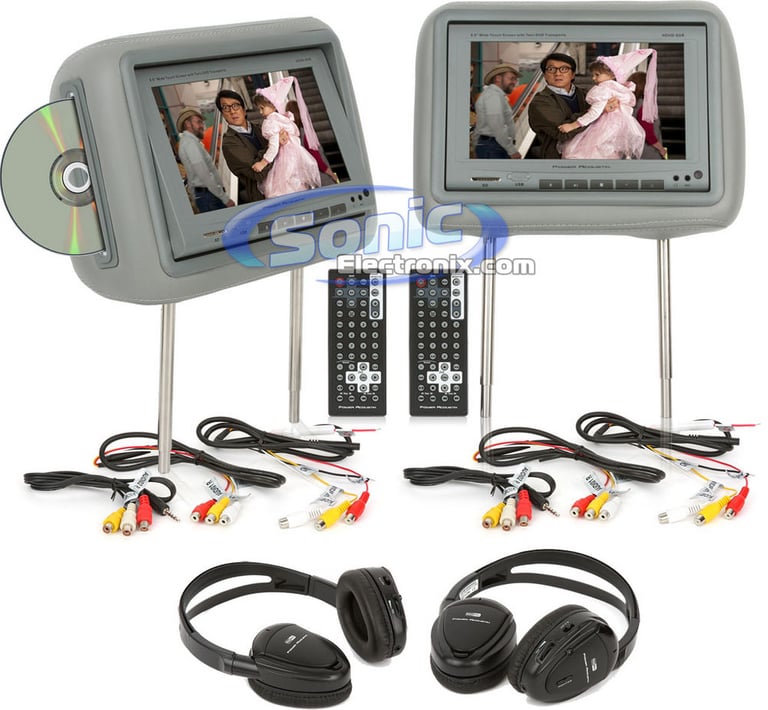 Power Acoustik HDVD-9GR (Gray) R/B Image 1