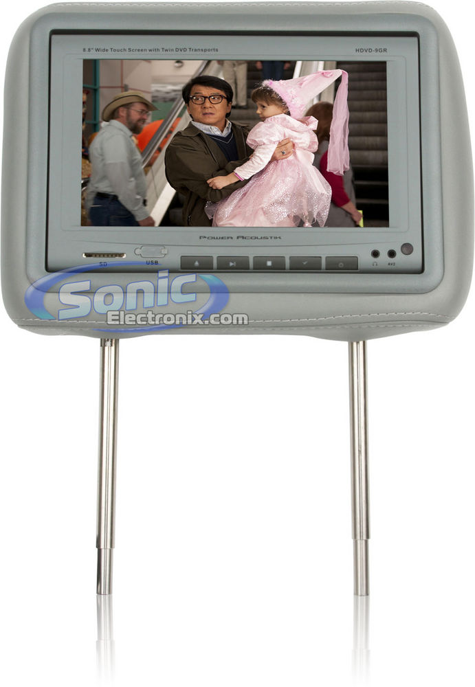 Power Acoustik HDVD-9GR (Gray) R/B Image 3