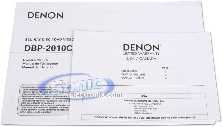 Denon DBP-2010CI Image 10