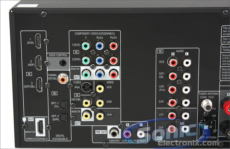 Denon AVR-590 Factory Refurbished Image 5