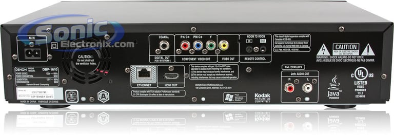 Denon DBP-1610 Image 7