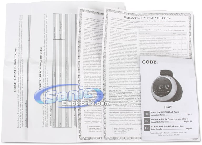 Coby CRA79 Image 4
