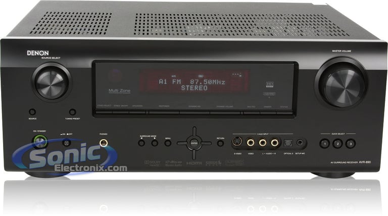 Denon AVR-890 Factory Refurbished Image 3