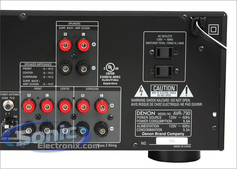 Denon AVR-790 Image 6