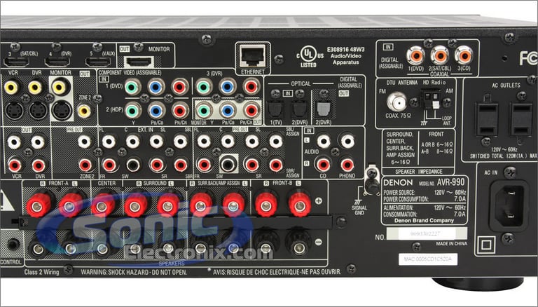 Denon AVR-990 Image 7