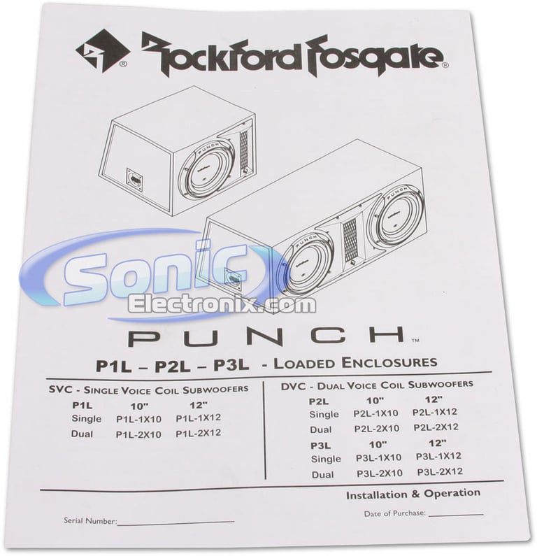 Rockford Fosgate P3L-2X12 (09P3L-2X12) Image 5