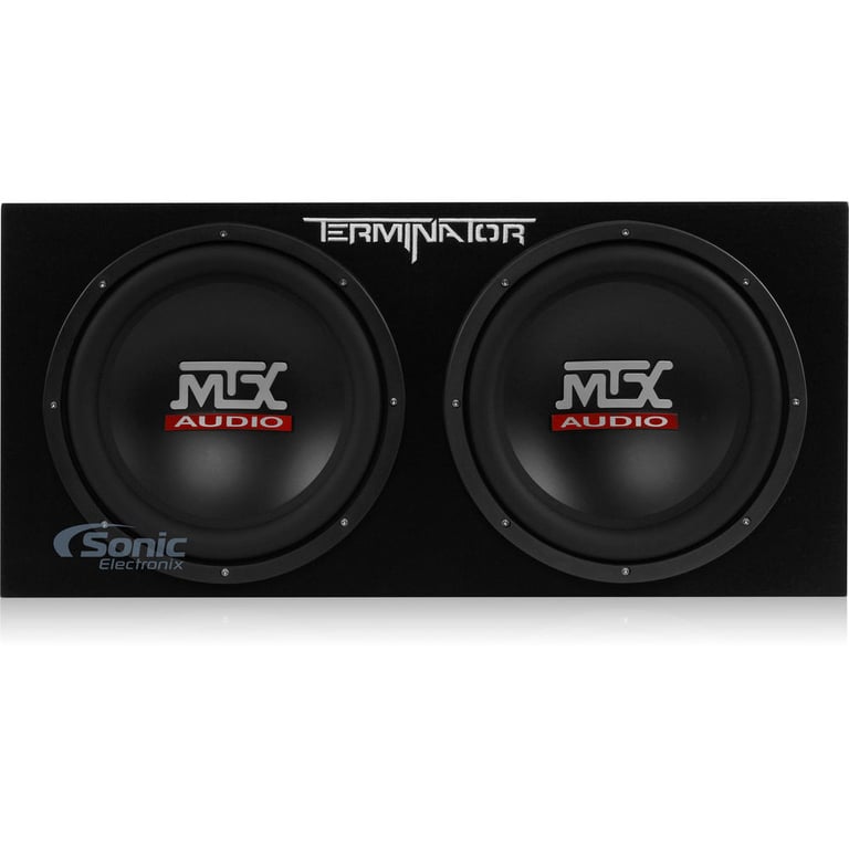 MTX Audio Terminator Dual Subwoofer Package (TNE212D) (OPEN BOX) Image 2