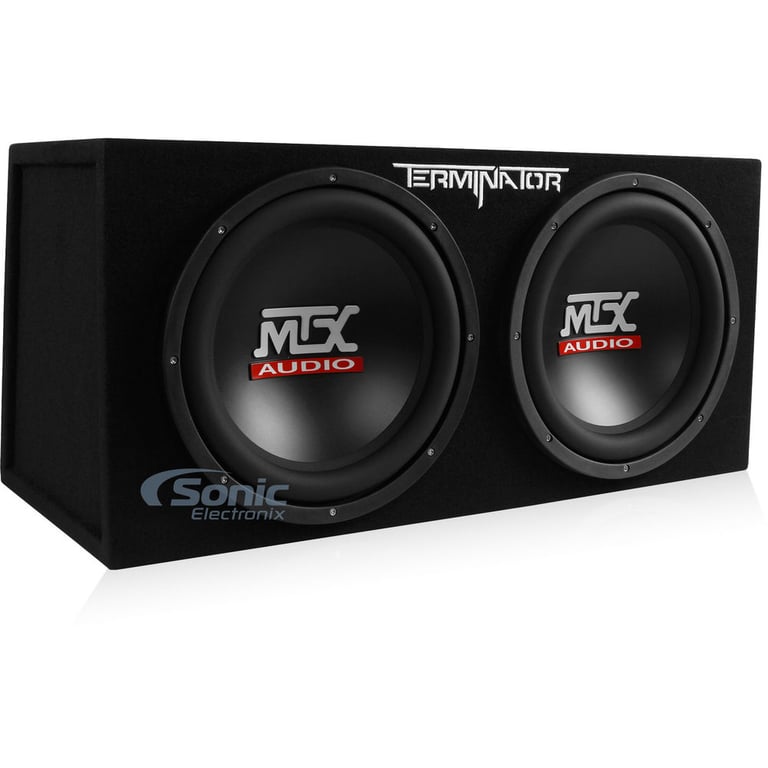 MTX Audio Terminator Dual Subwoofer Package (TNE212D) (OPEN BOX) Image 1