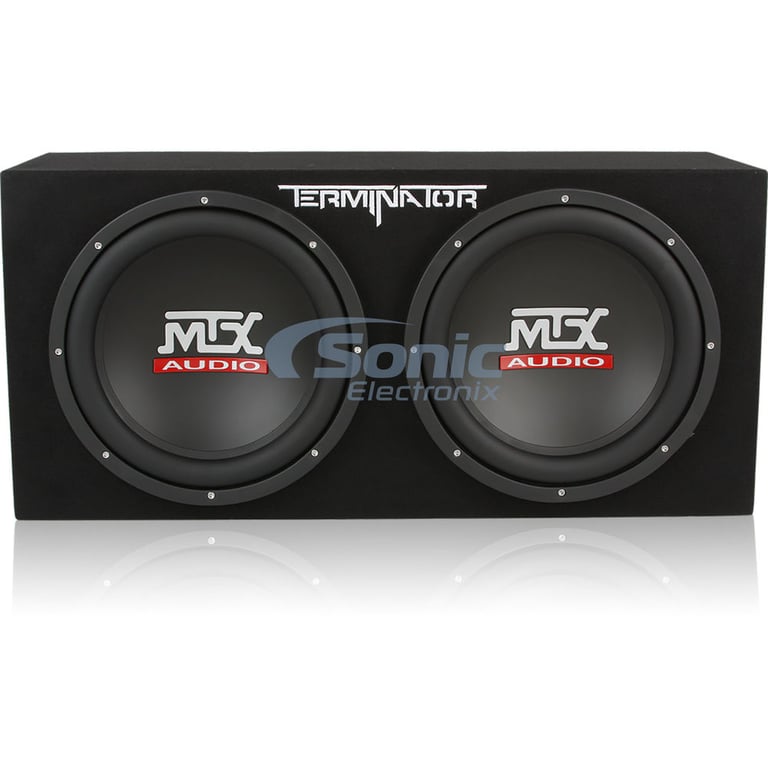 MTX Audio Terminator Dual Subwoofer Package + Amplifier (TNP212D2) (OPEN BOX) Image 3