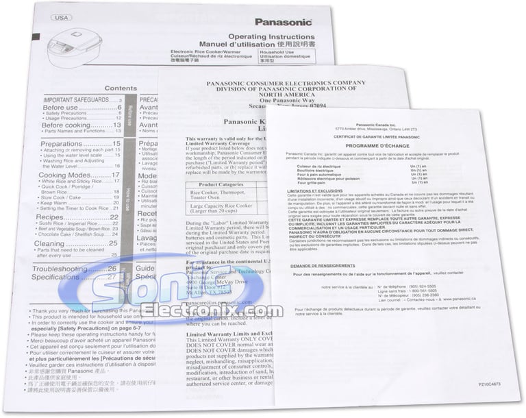 Panasonic SR-DG102 Image 7