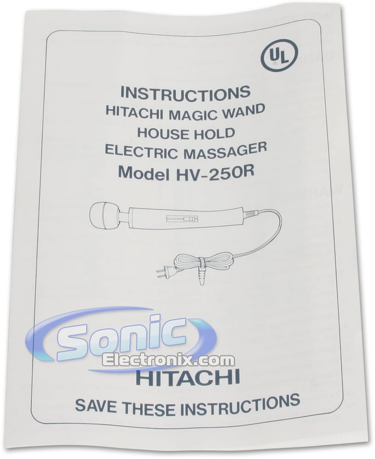 Hitachi Magic Wand HV-250R Image 2