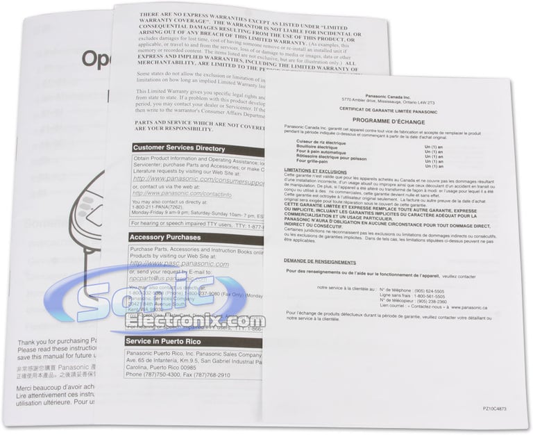 Panasonic NC-PF30PV Image 6